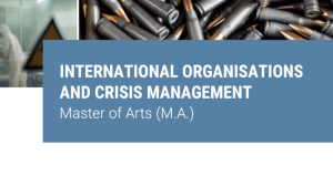International Organizations and Crisis Management